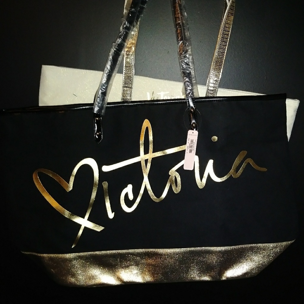 Lot of 2 Victoria's Secret totes